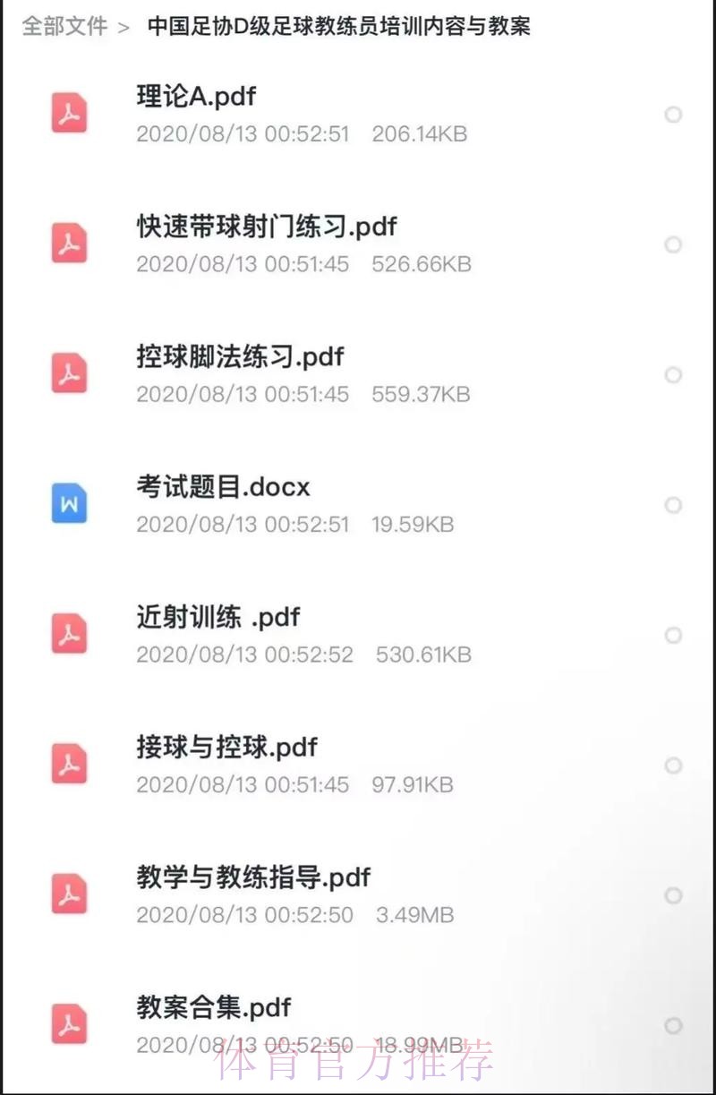 中国足协组织开设精英青训教练员线上培训课程 中国足协组织开设精英青训教练员线上培训课程